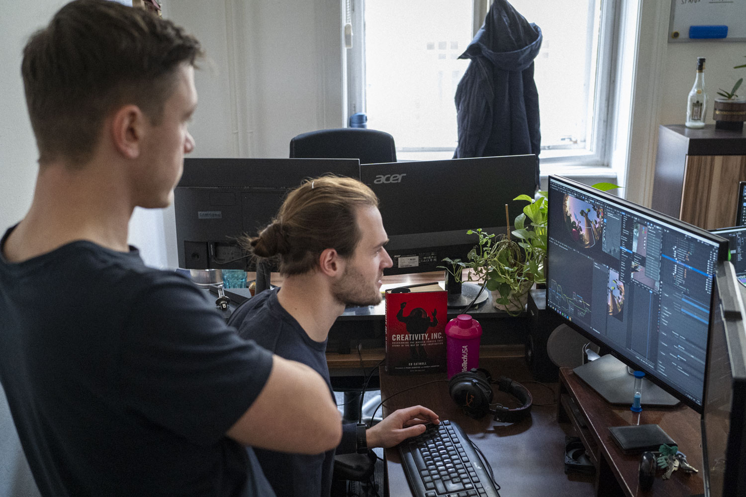 Qubi office team working